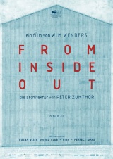 Filmplakat FROM INSIDE OUT – Die Architektur von Peter Zumthor - Preview